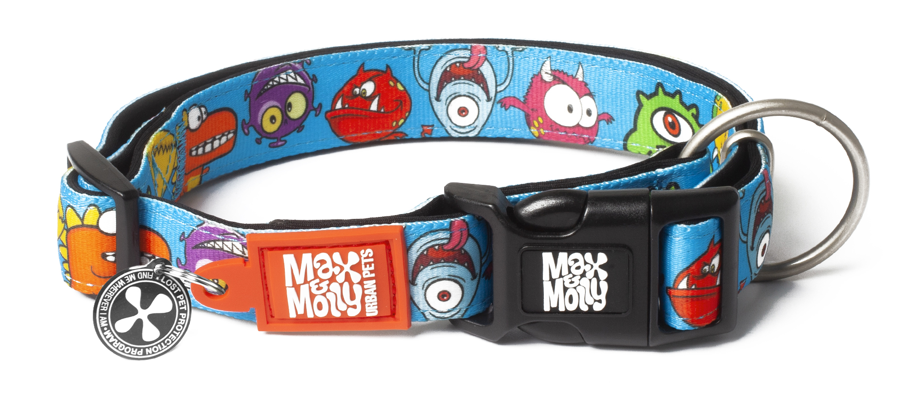 Max&Molly collare tg. M – MONSTERS