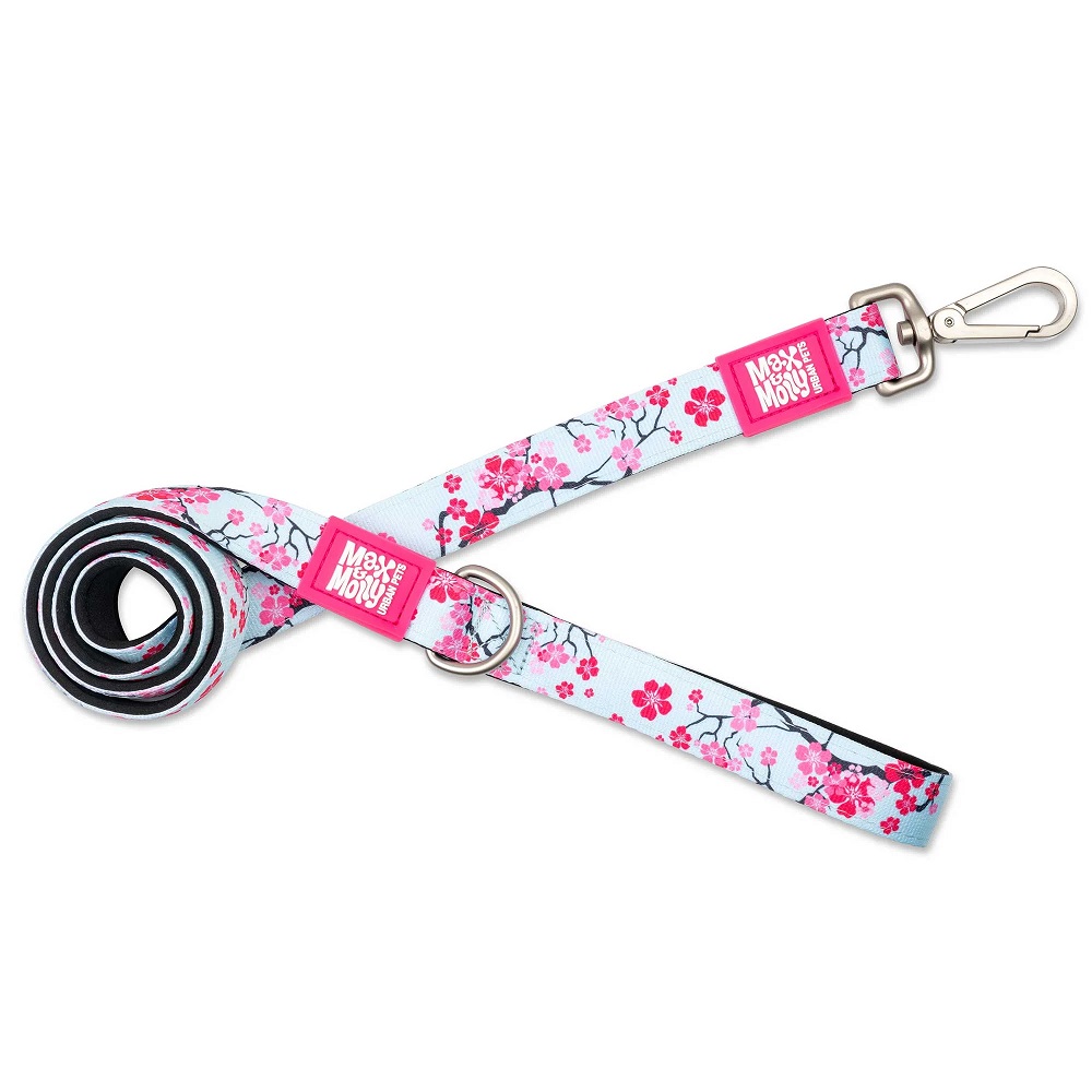 Guinzaglio Max & Molly 1,2m Tg. S – CHERRY BLOOM